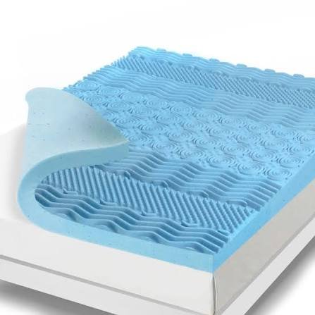 Cooling Gel-Infused Mattress Topper